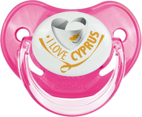Me encanta chipre sucete rosa clásica fisiológica