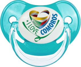 I Love Comoros : Chupete fisiológico personnalisée
