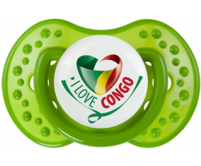 Me encanta república del Congo clásico lovi dynamic lollipop verde