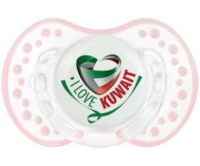 I Love Kuwait Lollipop lovi dynamic clásico retro-blanco-rosa-tierno