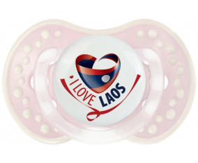 I Love Laos Lollipop lovi dynamic clásico retro-rosa-tierno