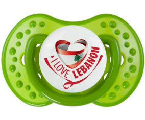 I Love Lebanon : Chupete LOVI Dynamic personnalisée