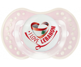 I Love Lebanon Lollipop lovi dynamic clásico retro-rosa-tierno