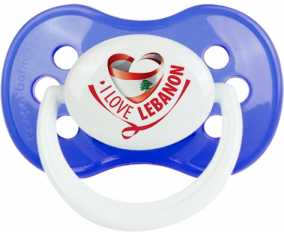 I Love Lebanon : Chupete Anatómica personnalisée