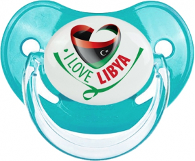 Me encanta Libia Clásico Piruleta Fisiológica Azul
