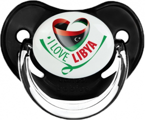 Me encanta Libia Clásico Piruleta Fisiológica Negra