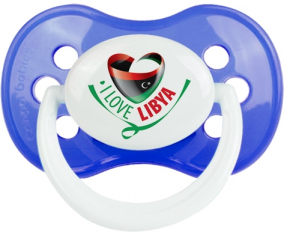 I Love Libya : Chupete Anatómica personnalisée
