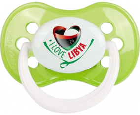 Me encanta Libia Clásico Verde Anatómico Lollipop