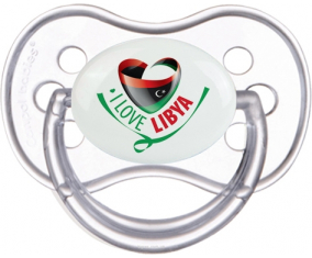 Me encanta Libia Clásico Transparente Anatómico Lollipop