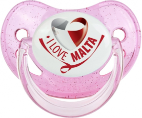 Me encanta Malta Physiological Tetine Sequined Rose