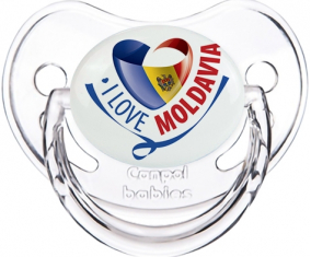 Me encanta Moldavia Classic Transparent Physiological Lollipop
