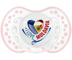 Me encanta Moldavia Lollipop lovi dynamic clásico retro-blanco-rosa-tierno