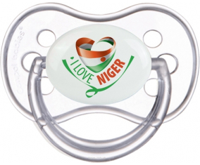 Me encanta Niger Anatómico Tetin Transparent Classic