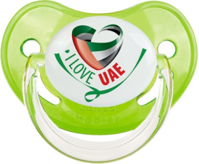 Me encanta el suceto fisiológico verde clásico de los Emiratos Árabes Unidos