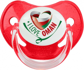 Me encanta Omán rojo lentejuelas Physiological Lollipop