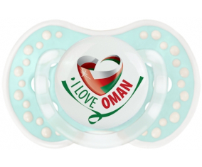 I Love Oman Lollipop lovi dynamic clásico retro-turquesa-laguna