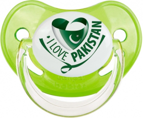 Me encanta Pakistán Clásico Piruleta Fisiológica Verde