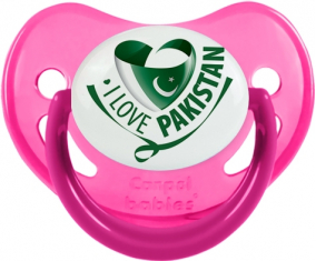Me encanta Pakistán Piruleta Rosa Fosforescente