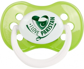 Me encanta Pakistán Clásico Verde Anatómico Lollipop