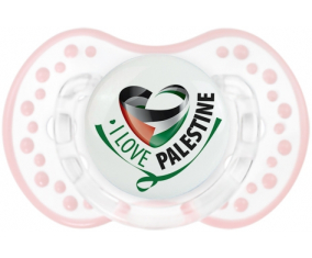 I Love Palestine Sucete lovi dynamic clásico retro-blanco-rosa-tierno