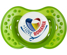 I Love Romania : Chupete LOVI Dynamic personnalisée