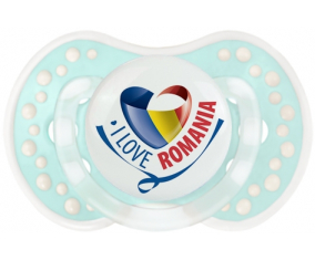 I Love Romania Sucete lovi dynamic clásico retro-turquesa-laguna