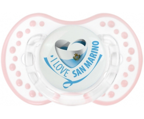 I Love San Marino Lollipop lovi dynamic clásico retro-blanco-rosa-tierno