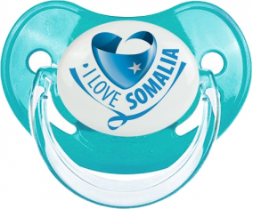 Me encanta Somalia Clásico Piruleta Fisiológica Azul