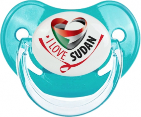 I Love Sudan : Chupete fisiológico personnalisée