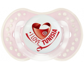 I Love Tunisia Lollipop lovi dynamic clásico retro-rosa-tierno