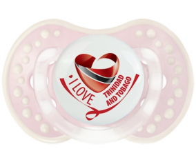 I Love Trinidad y Tobago Sucete lovi dynamic clásico retro-rosa-tierno