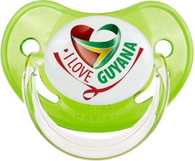 Me encanta Guyana Classic Green Physiological Lollipop