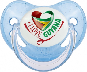 Me encanta Guyana Azul Lentejuelas Physiological Lollipop