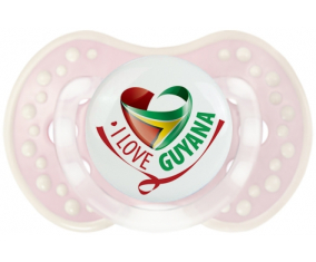 I Love Guyana Lollipop lovi dynamic clásico retro-rosa-tierno