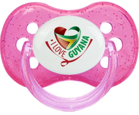 Me encanta Guyana Tetine Cherry Glitter