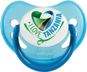 Me encanta Tanzania Fosforescente Azul Piruleta Fisiológica