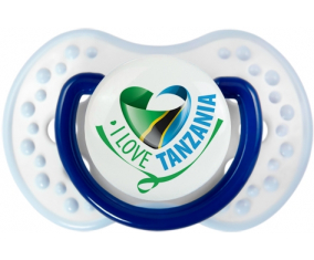 I Love Tanzania lovi dynamic clásico azul marino-blanco