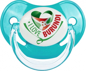 Me encanta Burundi clásico suceto fisiológico azul