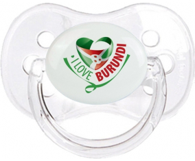 Me encanta Burundi Classic Transparent Cherry Lollipop