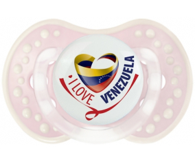 I Love Venezuela Lollipop lovi dynamic clásico retro-rosa-tierno