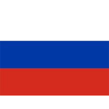 Bandera Oficial de Rusia, ideal para personalizar artículos para bebé en chupete-bebe.com.
