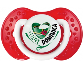 Me encanta Dominica Lollipop lovi dynamic clásico blanco-rojo