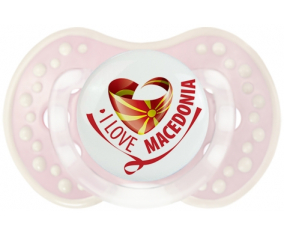 I Love Macedonia Lollipop lovi dynamic clásico retro-rosa-tierno