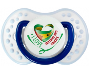 Me encanta Santo Tomé y Rincipe Lollipop lovi dynamic clásico azul marino-blanco-azul