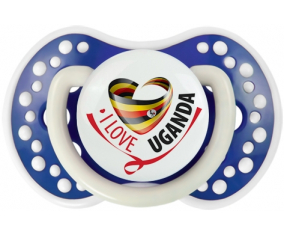 Me encanta Uganda lovi dynamic azul marino fosforescente