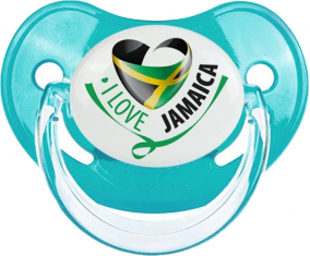 I Love Jamaica : Chupete Fisiológico personnalisée