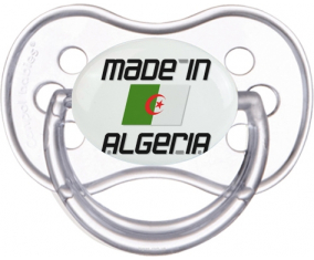 Hecho en argelia diseño 1 Clásico Transparente Anatómico Tetina