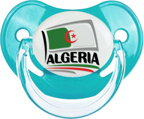 Diseño de bandera argelina 1 Piruleta Fisiológica Azul Clásica
