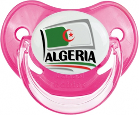 Diseño de bandera argelina 1 Piruleta Fisiológica Rosa Clásica