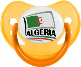 Argelia Bandera diseño 1 Fosforescente Amarillo Fisiológico Lollipop